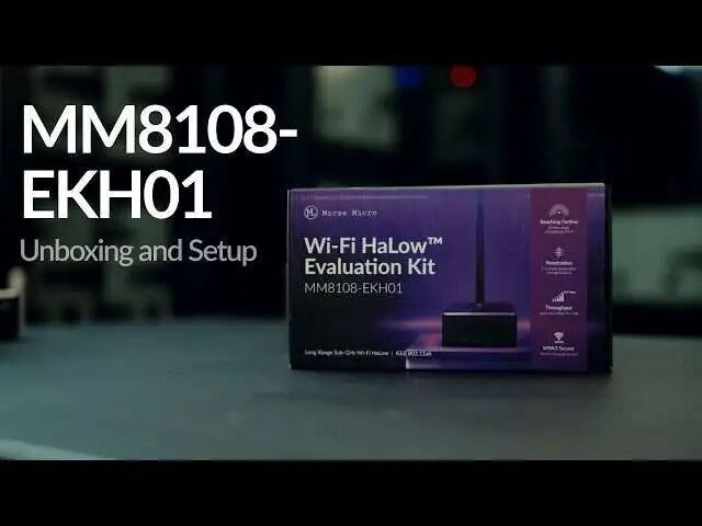 Morse Micro HaLow 模块是关键射频能力来源。